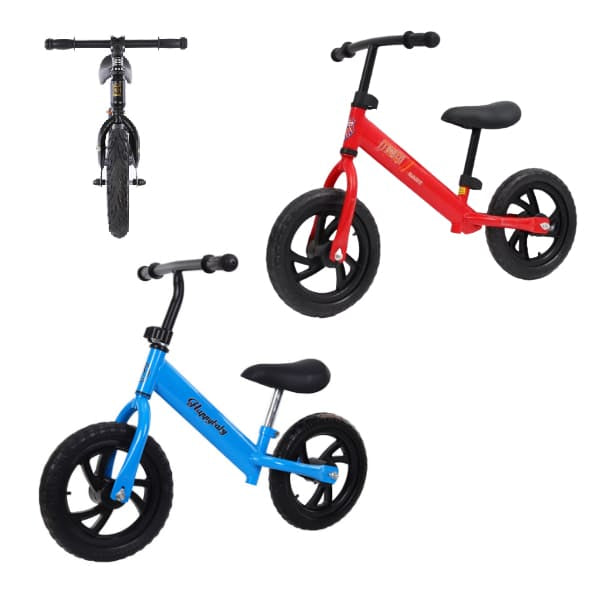 12" Balance Bike with Non-Slip Handle and Puncture-Proof Tires