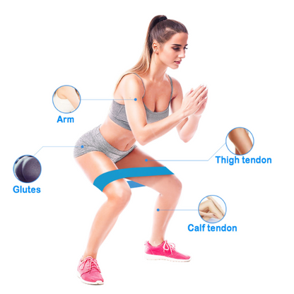 Dynamic Resistance Bands with Handles for Targeted Workouts