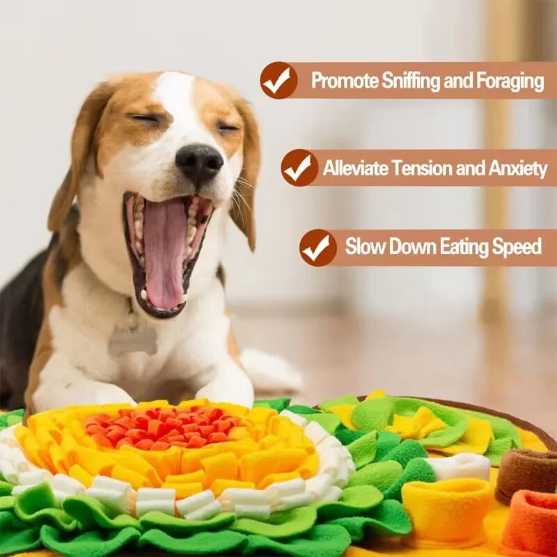 Dog Snuffle Mat for Interactive Feeding and Play