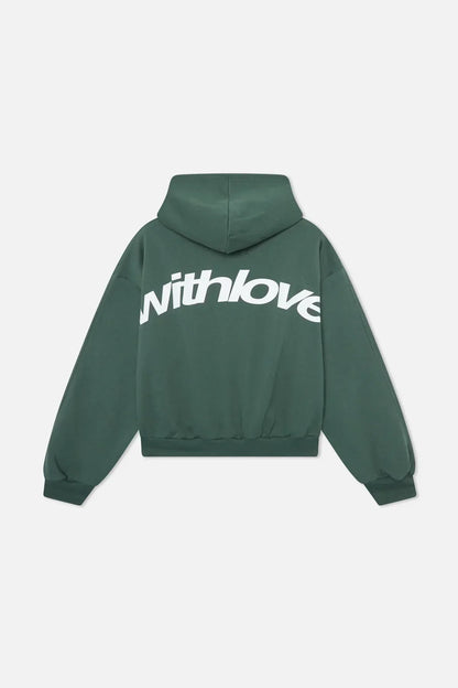 Cozy Hoodie with 'With Love' Design
