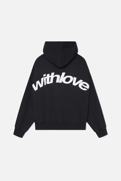 Cozy Hoodie with 'With Love' Design