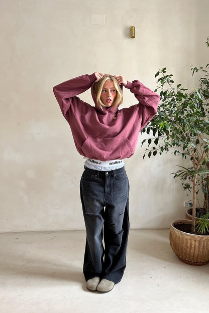 Cozy Hoodie with 'With Love' Design