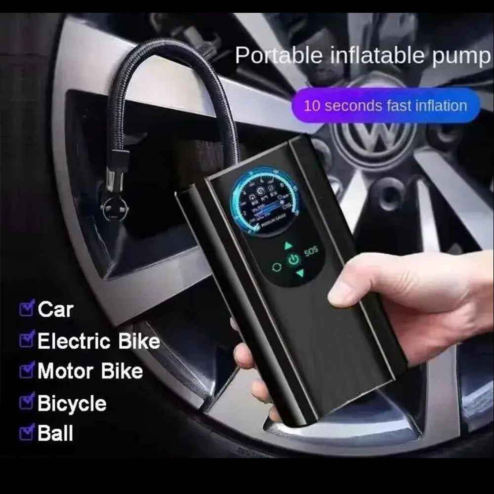 Turbo Air Compressor with Pressure Gauge