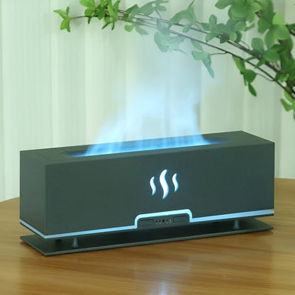 3-in-1 Aroma Humidifier with Flame Light and Atmosphere Mist