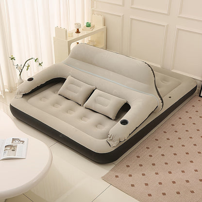 Inflatable Mattress with Integrated Pump – Comfortable Sleep and Back Support