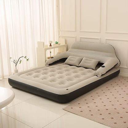 Inflatable Mattress with Integrated Pump – Comfortable Sleep and Back Support
