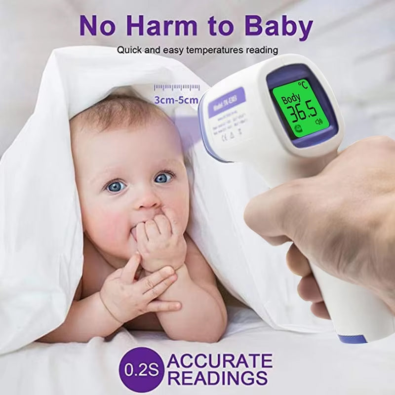 Infrared Contactless Baby Thermometer – 1-Second Readings, UK