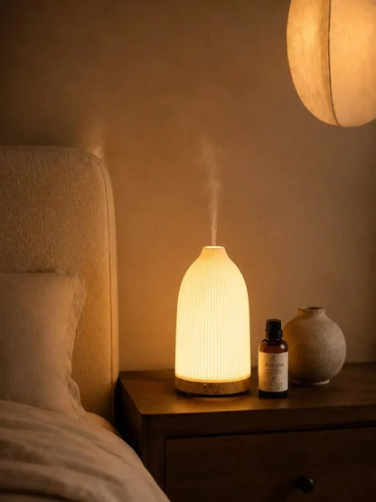 Serenity Mist Diffuser | Ultrasonic Aroma Humidifier with LED Light
