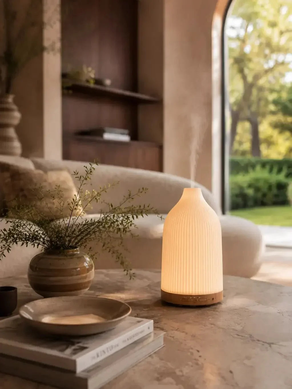 Serenity Mist Diffuser | Ultrasonic Aroma Humidifier with LED Light