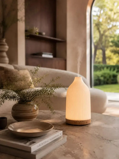 Serenity Mist Diffuser | Ultrasonic Aroma Humidifier with LED Light