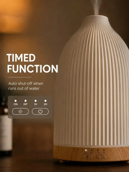 Serenity Mist Diffuser | Ultrasonic Aroma Humidifier with LED Light