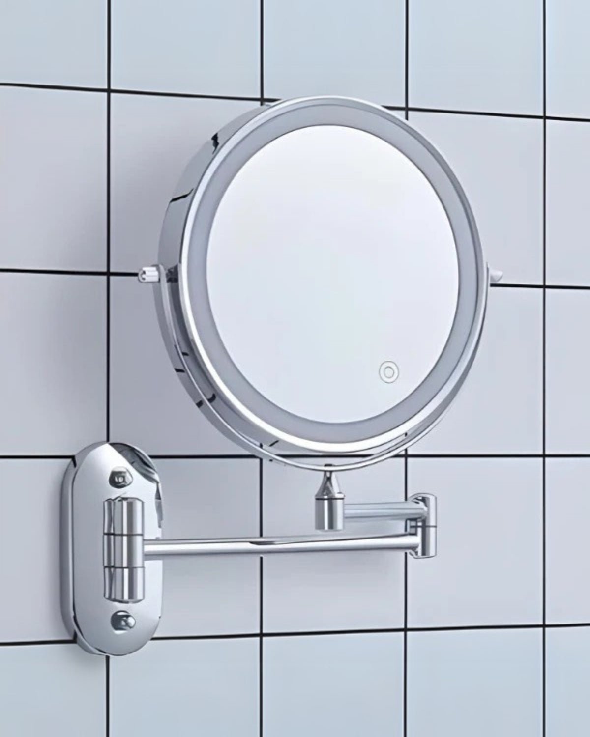 Touch Control LED Magnifying Mirror