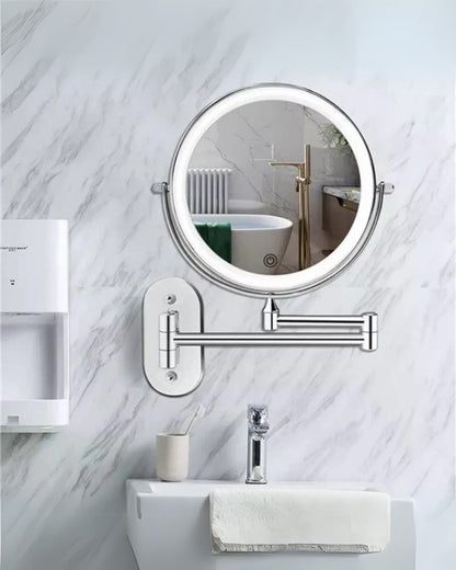 Touch Control LED Magnifying Mirror