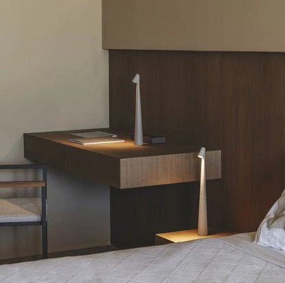 Versatile Portable Table Lamp with Rechargeable LED