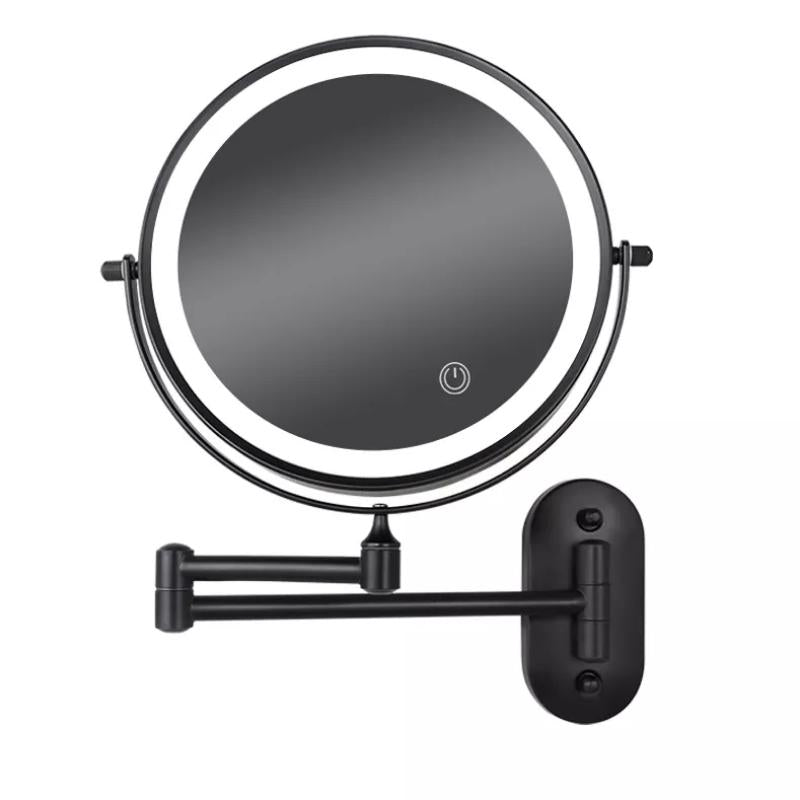 Rechargeable LED Touch Control Magnifying Mirror with LUMIVIEW