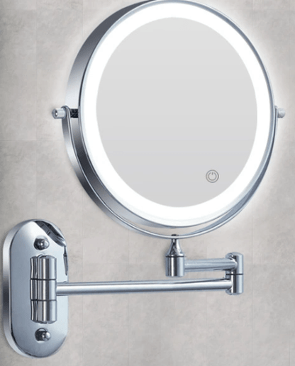 Rechargeable LED Touch Control Magnifying Mirror with LUMIVIEW