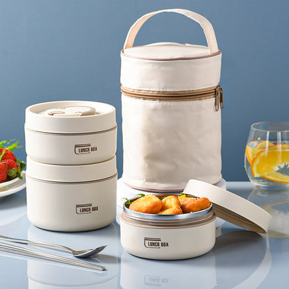 Portable Insulated Meal Carrier for On-the-Go Dining