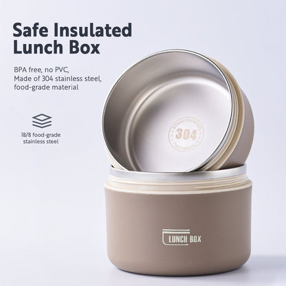 Portable Insulated Meal Carrier for On-the-Go Dining