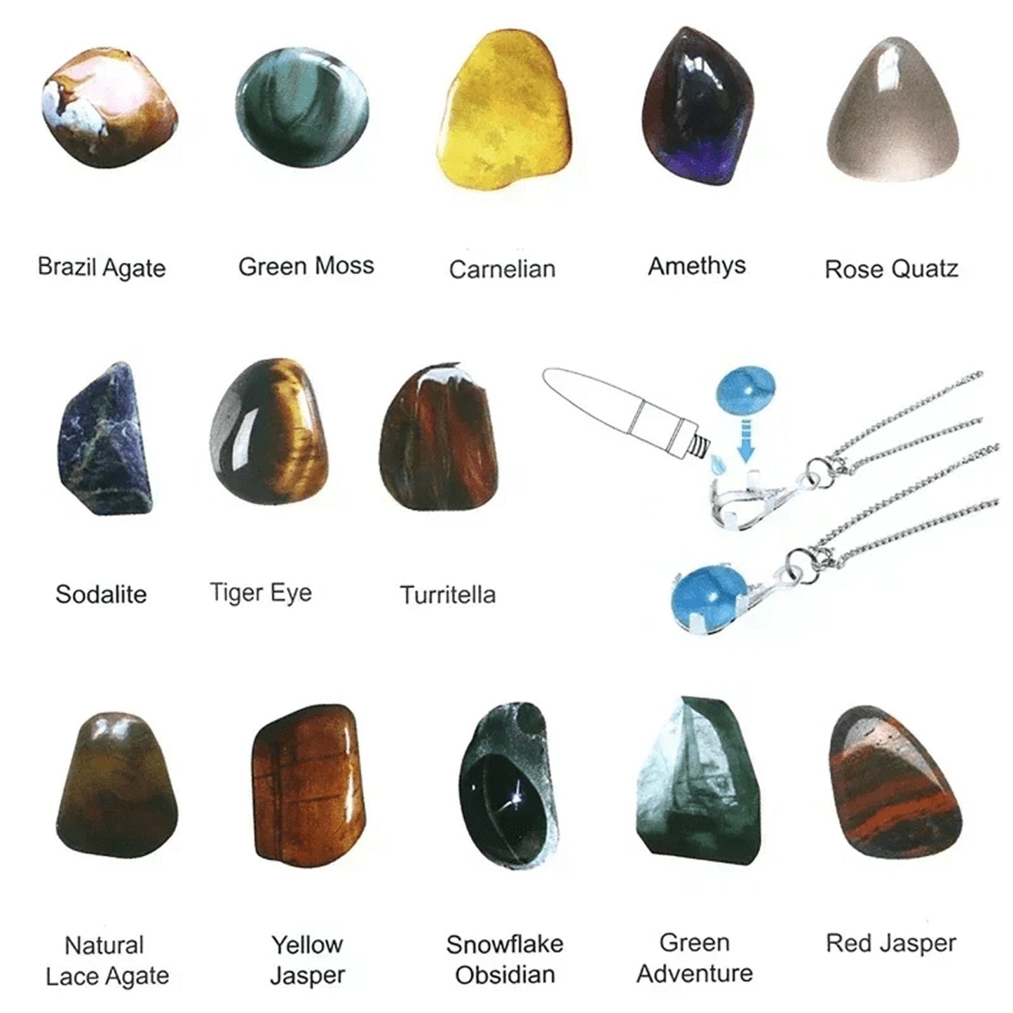 Beginner's Rock Tumbler Kit for Professional Polishing