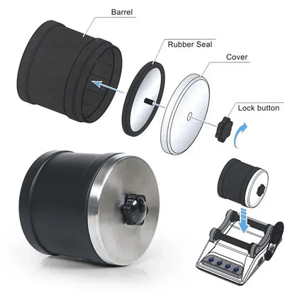 Beginner's Rock Tumbler Kit for Professional Polishing