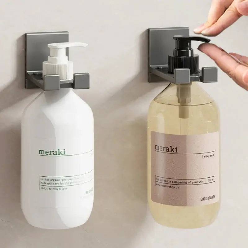 Sleek Wall-Mounted Shower Essentials Organizer Rack