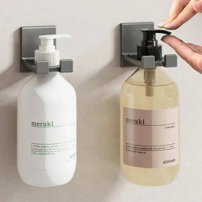 Sleek Wall-Mounted Shower Essentials Organizer Rack