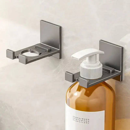 Sleek Wall-Mounted Shower Essentials Organizer Rack