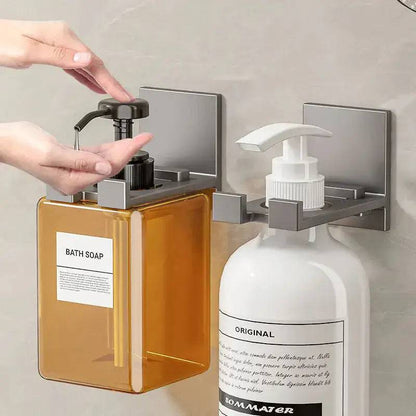Sleek Wall-Mounted Shower Essentials Organizer Rack