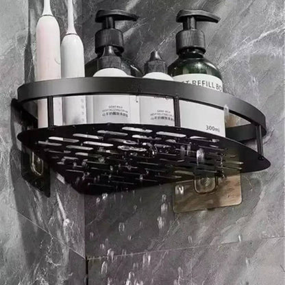 Stylish Corner Shower Storage Solution