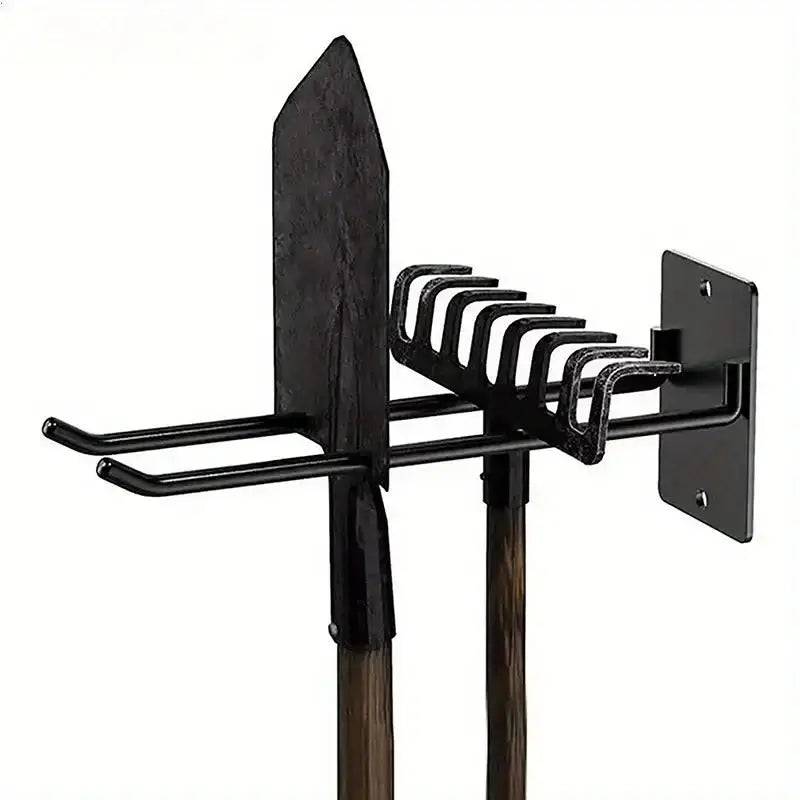 Space-Saving Wall-Mounted Tool Organizer for Gardens