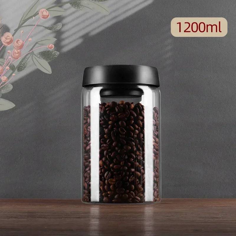 Elegant Vacuum-Sealed Glass Storage Pitcher