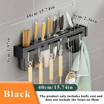 Durable Wall-Mounted Knife Holder for Your Kitchen