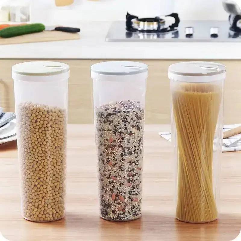 Precision Pasta Organizer with Measuring Capability