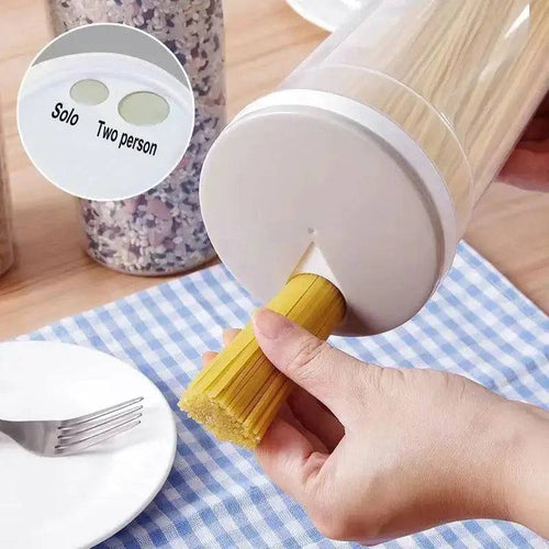 Precision Pasta Organizer with Measuring Capability