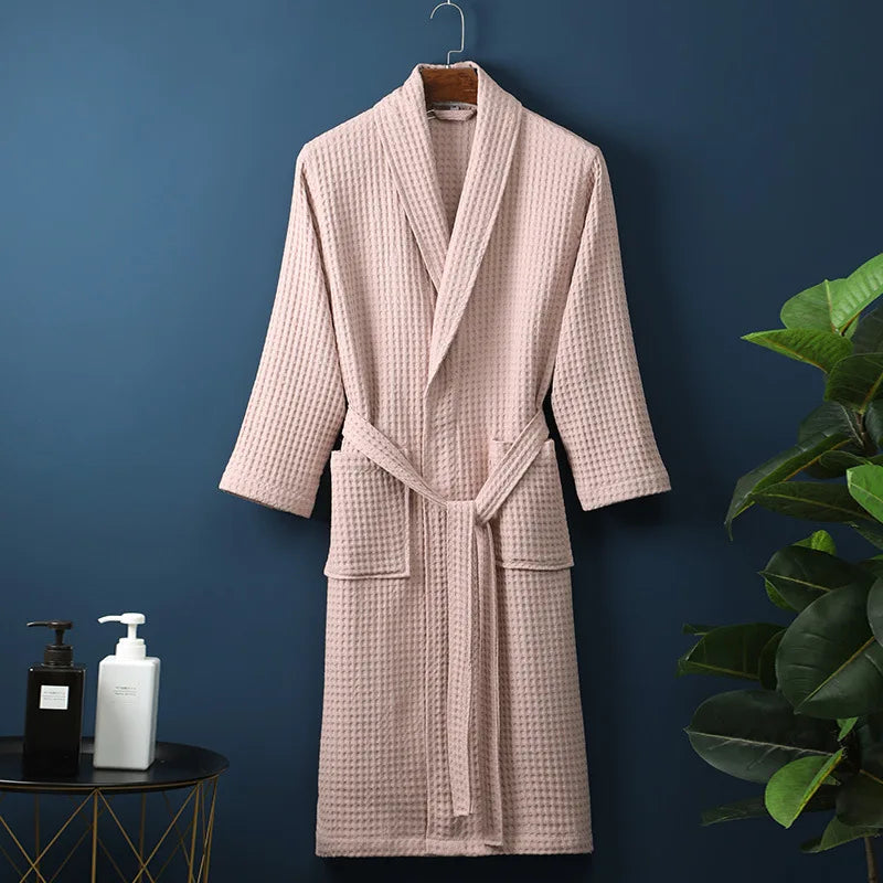 Breathable Cotton Bathrobe for Maximum Comfort