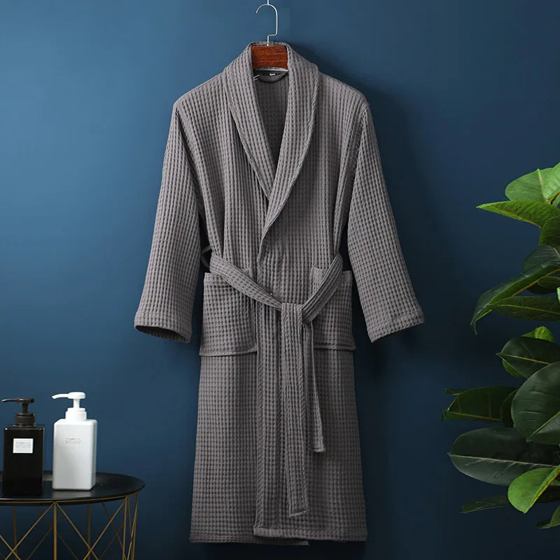 Breathable Cotton Bathrobe for Maximum Comfort