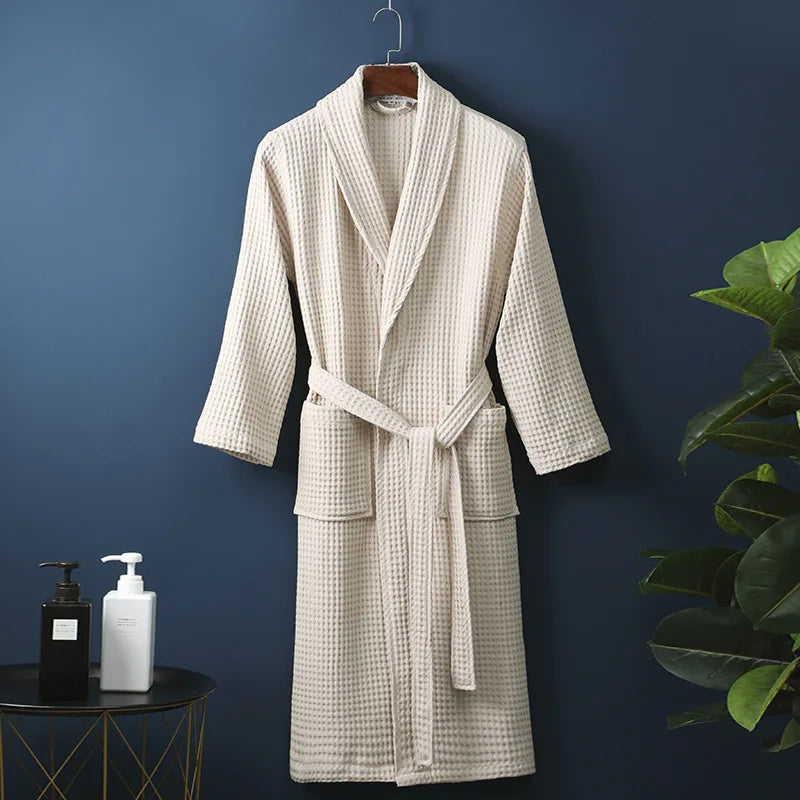 Breathable Cotton Bathrobe for Maximum Comfort