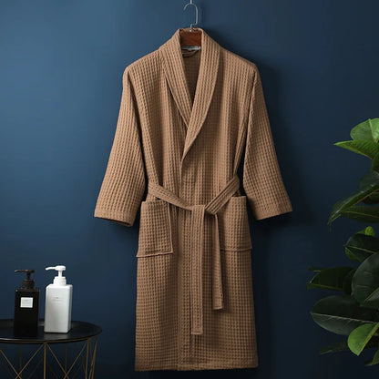 Breathable Cotton Bathrobe for Maximum Comfort