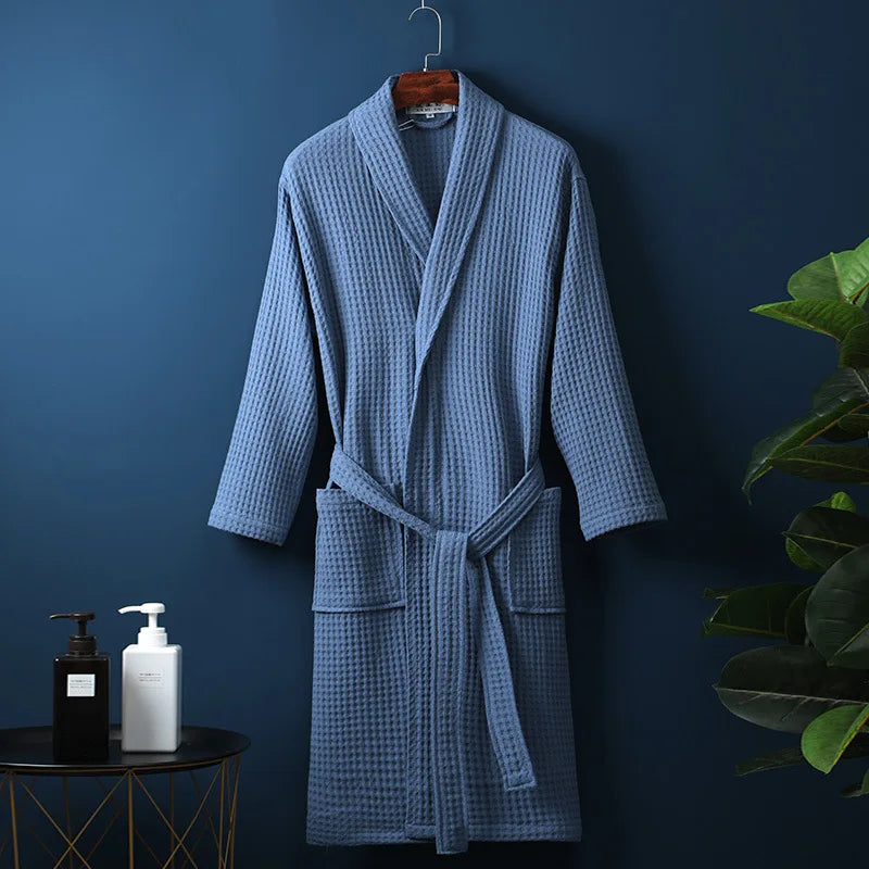 Breathable Cotton Bathrobe for Maximum Comfort