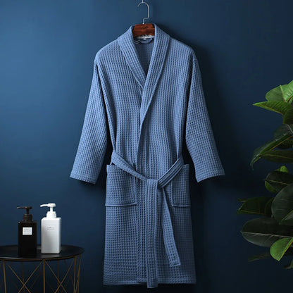 Breathable Cotton Bathrobe for Maximum Comfort