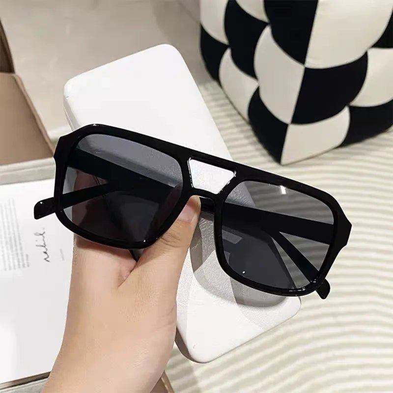 Retro Cat Eye Sunglasses with UV400 Protection – Luxe Glam Shades