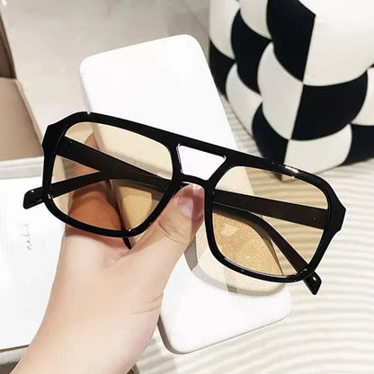 Retro Cat Eye Sunglasses with UV400 Protection – Luxe Glam Shades