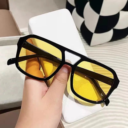 Retro Cat Eye Sunglasses with UV400 Protection – Luxe Glam Shades