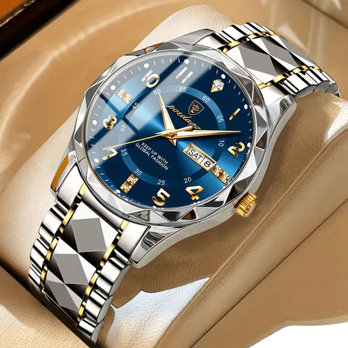 Waterproof Multifunctional Sports Watch for Men - Titanium