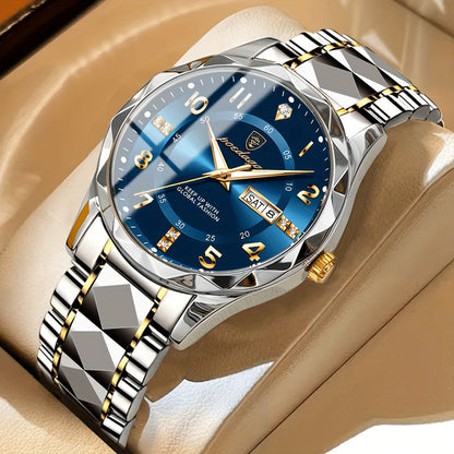 Waterproof Multifunctional Sports Watch for Men - Titanium