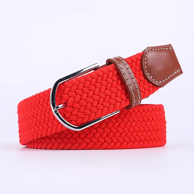 Stretchy Casual Belt Crafted from Elastic Fabric