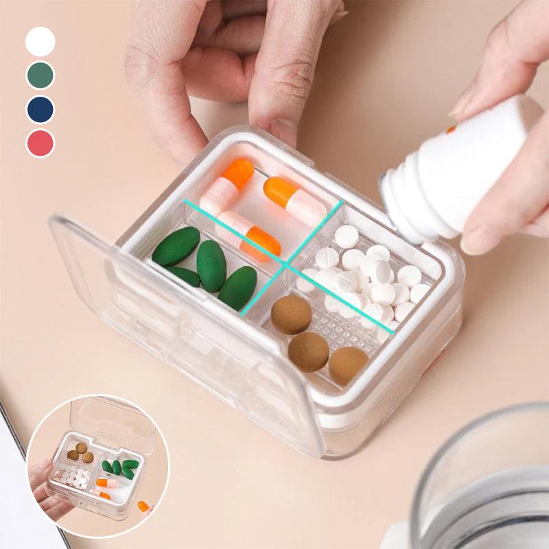 Smart Travel Pill Organizer for Health Management