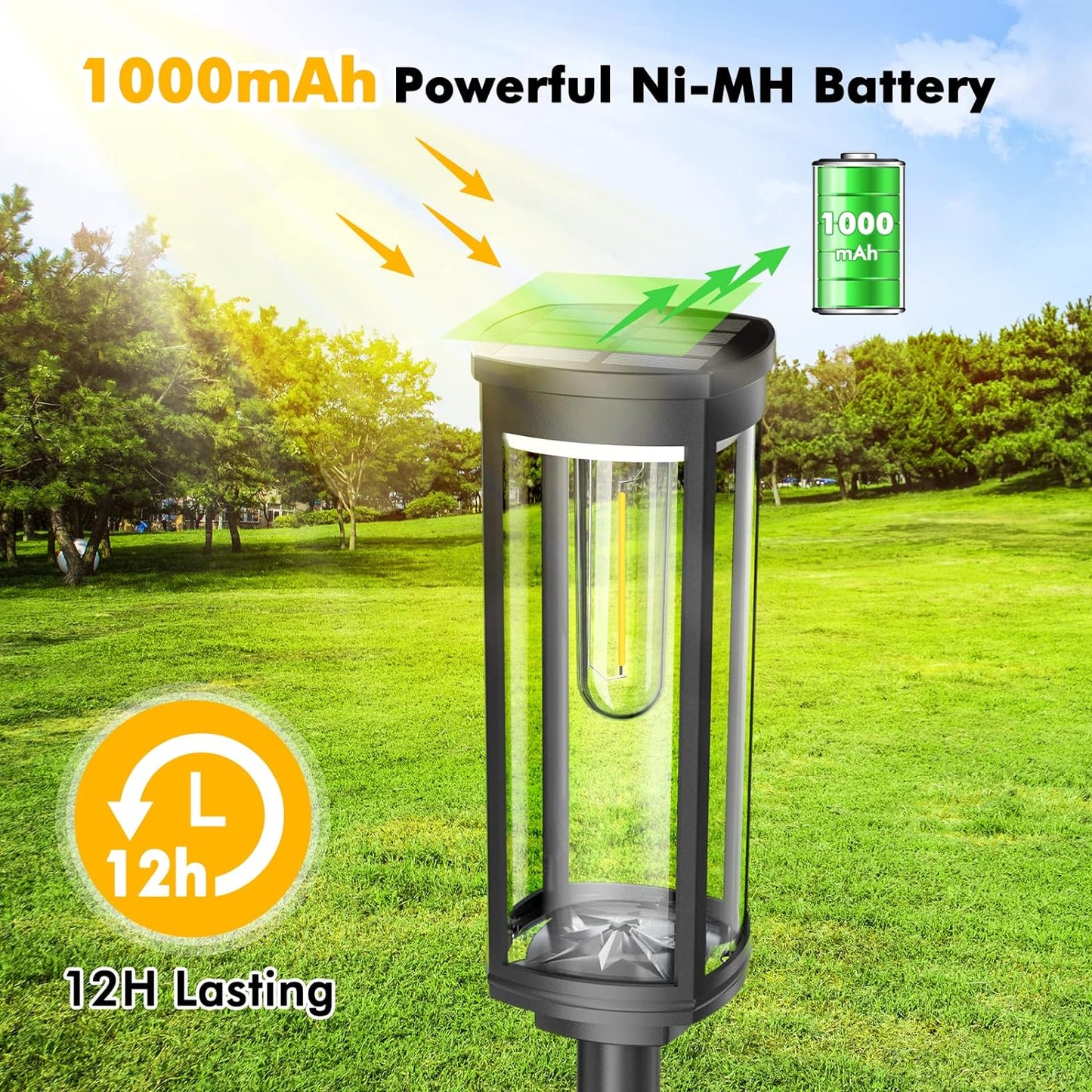 Get 2 Extra Free | Eco-Friendly Solar Outdoor Lighting for Your Garden