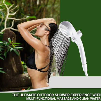 Handheld Electric Shower Pump Head for Portable Outdoor Camping