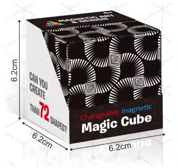 Creative 3D Shape Cube Puzzle – Fun Folding Game for Kids and Adults